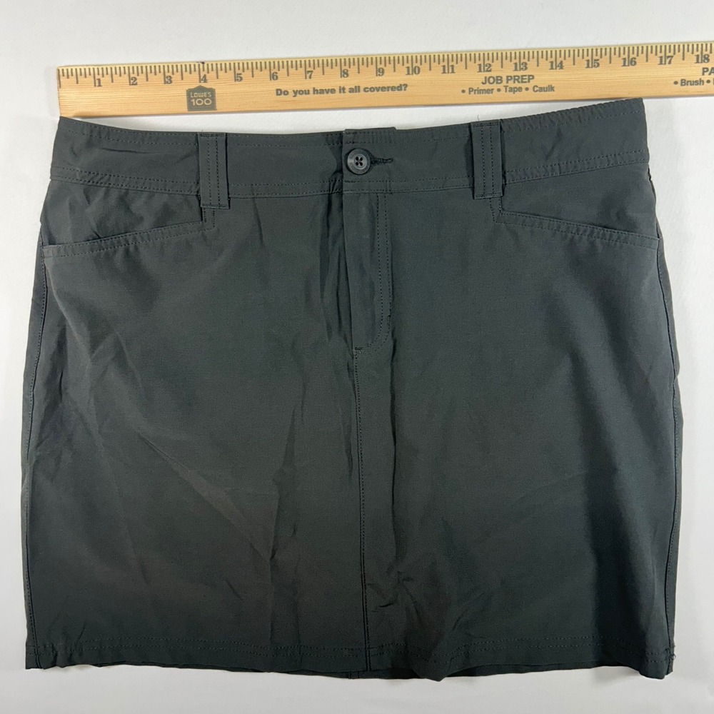 Eddie Bauer Womens Black Performance Hiking Skort Size 8 Active Athletic Golf - Picture 4 of 8
